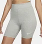 Шорты женские Nike Sportswear Classics High-Waisted 8 Biker Shorts Grey DV7797-063