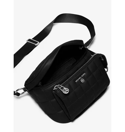 Сумка жіноча Michael Kors Slater Medium Quilted Leather Sling Pack Black 30R3S04M6I-BLACK-57432
