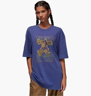 Футболка женская Air Jordan Oversized T-Shirt Blue FD7208-502