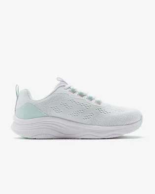 Кросівки жіночі Skechers Relaxed Fit: DLux Fitness - Fresh Feel White 150230-MTMT