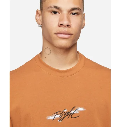Лонгслив мужской Air Jordan Mens 85 Long-Sleeve T-Shirt Orange DH8962-241