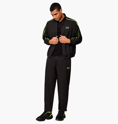 Спортивний костюм чоловічий EA7 Emporio Armani Dynamic Athlete Technical Fabric Ventus7 Black 7M000645-AF13415