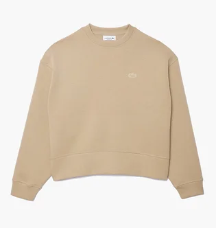 Світшот жіночий Lacoste Oversize Fit Beige SF561402S