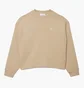 Свитшот женский Lacoste Oversize Fit Beige SF561402S