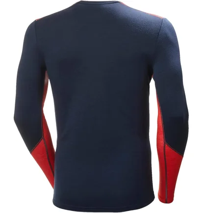Термобелье мужское Helly Hansen Lifa Merino Midweight Crew Blue 49364-598