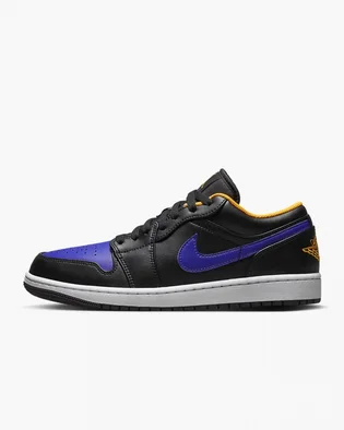 Кросівки чоловічі Nike Air Jordan 1 Low Black 553558-075