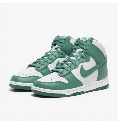 Кроссовки женские Nike Sportswear Dunk High Green/White DD1869-004