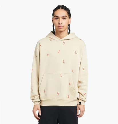 Худи мужское Air Jordan Mj Essential Fleece Pullover Beige Dv9392-206