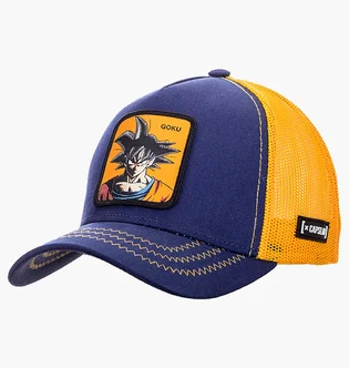 Кепка унісекс Capslab Freegun Dragon Ball Blue/Yellow CL-DBZ-1-GOK