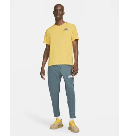 Футболка чоловіча Nike Dri-Fit Trail Solar Chase Yellow Dv9305-848