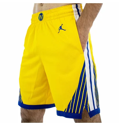 Шорти чоловічі Nike Nba Golden State Warriors Swingman Yellow/Blue CV9560-728