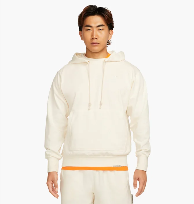 Худі чоловіче Nike Standard Issue Dri-Fit Pullover Basketball Hoodie Beige DQ5818-028