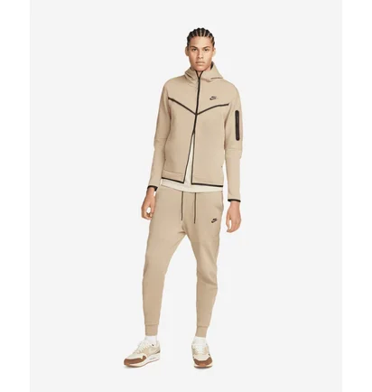 Толстовка чоловіча Nike Nsw Tech Fleece Full-Zip Hoodie Beige CU4489-247