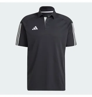 Поло мужское Adidas T-Shirt Tiro23 C Co Po Black HK8051