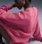 Світшот жіночий Nike Sportswear Phoenix Fleece Over-Oversized Crew-Neck Sweatshirt Pink DQ5761-629