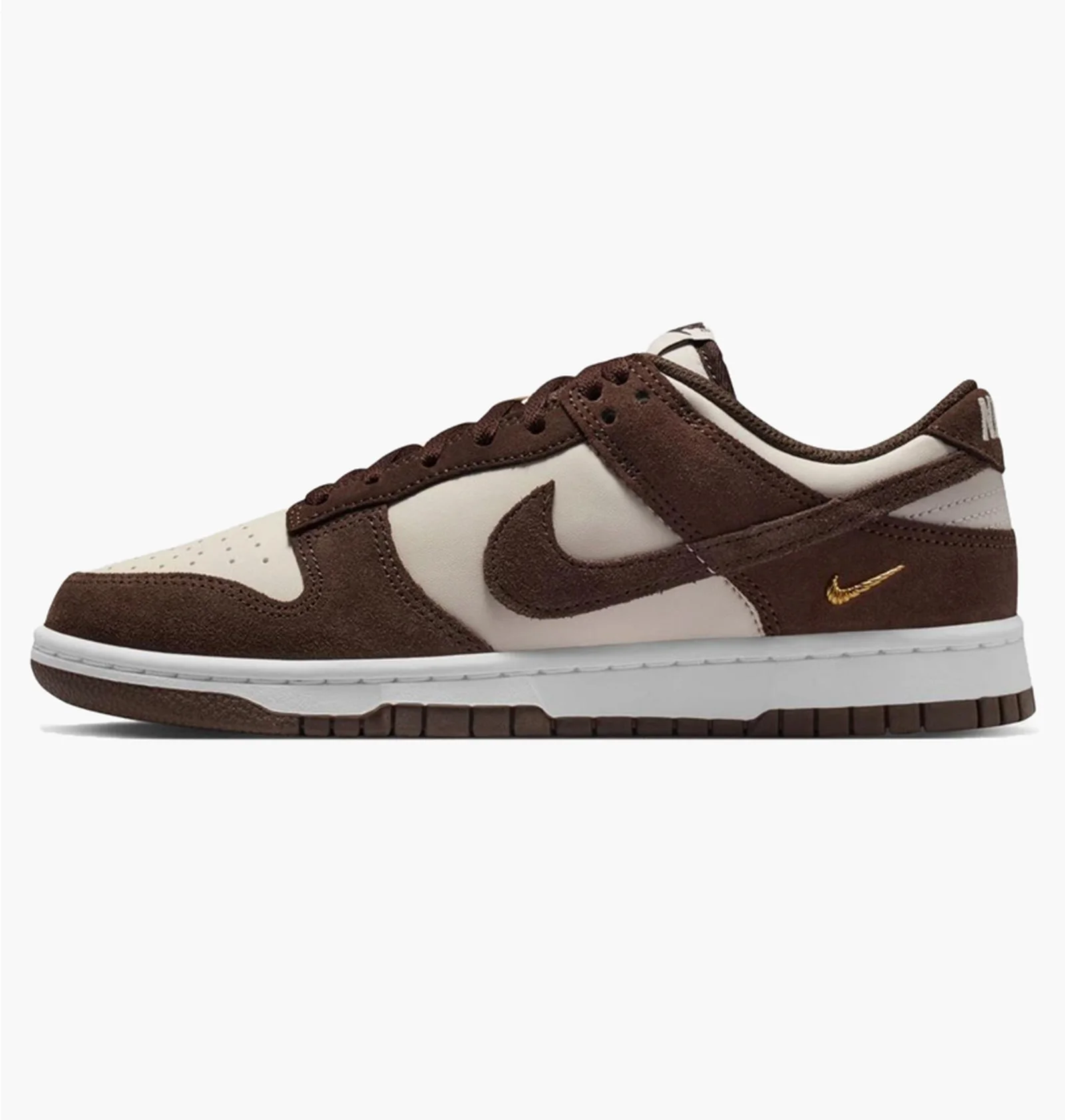 ᐉ Кросівки жіночі Nike Dunk Low Orewood Mini Swoosh Brown/White