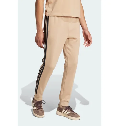Штаны мужские Adidas Essentials 3-Stripes Fleece Beige JX0712