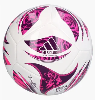 Футбольный мяч Adidas Mls Club Pink/White JW3692