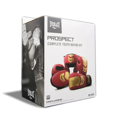 Комплект для боксу Everlast Prospect 2 Boxing Kit Red/Metallic P00003053