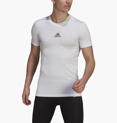 Термобелье мужское Adidas Techfit Compression White Gu4907