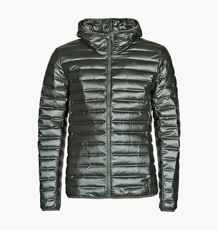 Пуховик чоловічий Adidas Varilite Hooded Down Jacket Green GE7789