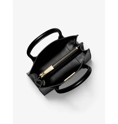 Сумка женская Michael Kors Mercer Medium Pebbled Leather Crossbody Bag Black 35S1GM9M2L-BLACK-18984