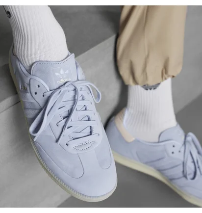 Кроссовки мужские Adidas Samba Shoes Light Blue IG9681