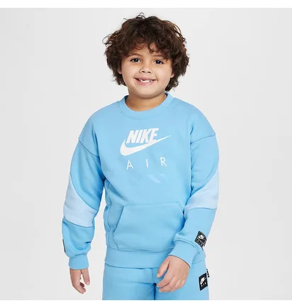 Спортивный костюм детский Nike Sportswear Air Fleece Light Blue 86M846-B9F