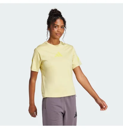 Футболка женская Adidas Z.N.E. Sportswear Yellow JC5400