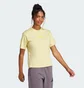 Футболка женская Adidas Z.N.E. Sportswear Yellow JC5400
