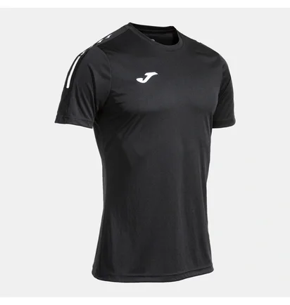 Футболка мужская Joma Manga Corta Olimpiada Black 103245.100