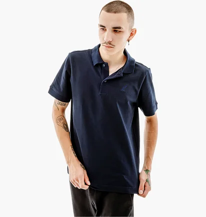 Поло мужское AUSTRALIAN Easy Pique El Polo R-Fit Blue LSUPO0007-200