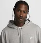 Худи мужское Nike Club Fleece Hoodie French-Terry Grey HJ1816-063