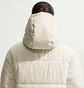 Куртка жіноча Nike Sportswear Classic Puffer Beige FZ5899-072