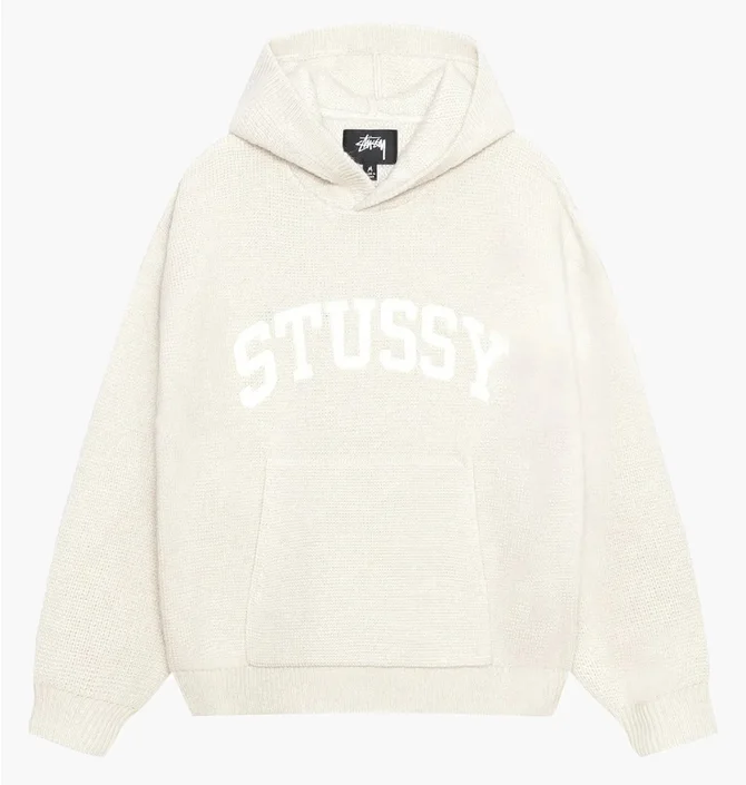 Худи унисекс Stussy Felt Patch Beige 117240-1002