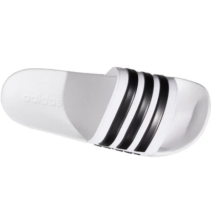 Тапочки унисекс Adidas Slides Sportswear Cf Adilette White/Black AQ1702