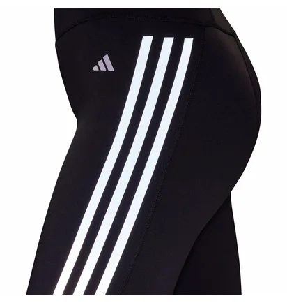 Леггинсы женские Adidas Dailyrun 3 Stripes 7/8 Running Tights Black HS5454