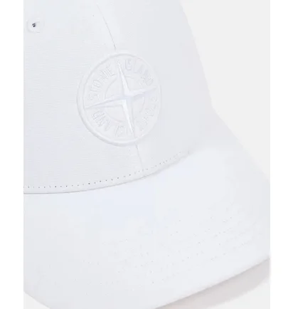 Кепка чоловіча Stone Island Compass-Embroidered White K1S159100996-S0065-V0001
