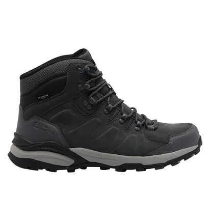Черевики чоловічі Jack Wolfskin Refugio Texapore Grey 4049841-6945