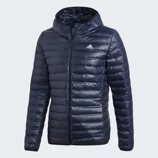 Пуховик чоловічий Adidas Varilite Hooded Down Jacket Blue DX0785
