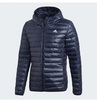 Пуховик чоловічий Adidas Varilite Hooded Down Jacket Blue DX0785