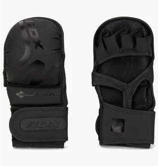 Перчатки унисекс RDX Grappling Gloves Shooter T-15 Black GSR-T15MB