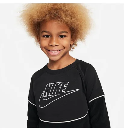Спортивный костюм детский Nike Sportswear Amplify French Terry Black/Grey 86L198-023