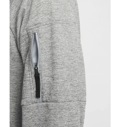 Толстовка мужская Nike Therma MenS Therma-Fit Full-Zip Fitness Top Grey DQ4830-063