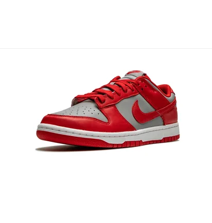 Кроссовки мужские Nike Dunk Low Retro Red/Grey DD1391-002