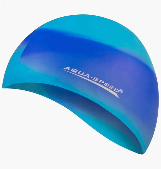 Шапочка для плавання Aqua speed Bunt 4074 Blue/Light Blue 113-81