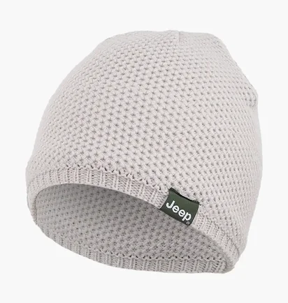 Шапка унисекс Jeep Tricot Hat J22W White O102599-J863