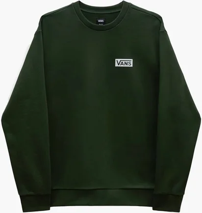 Свитшот мужской Vans Relaxed Fit Crew Green VN0007FPBD6