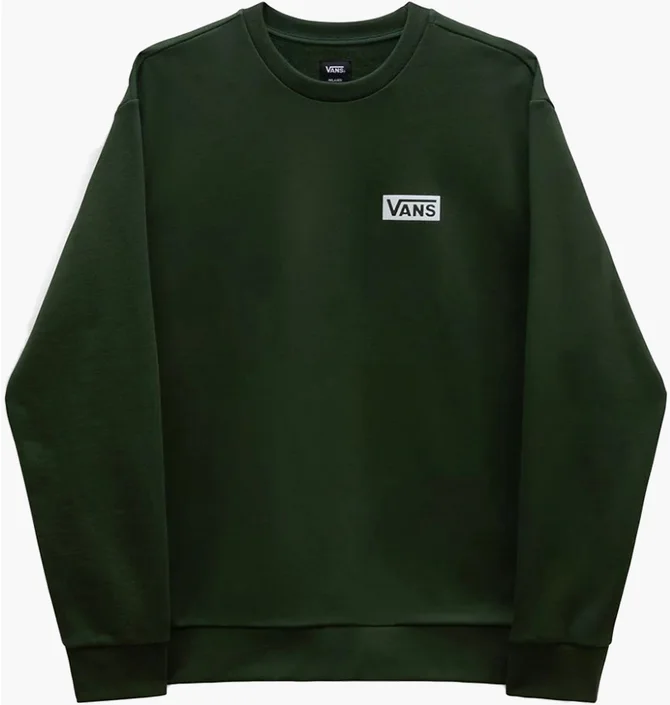 Свитшот мужской Vans Relaxed Fit Crew Green VN0007FPBD6