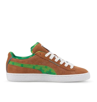 Кеди чоловічі Puma Minecraft X Suede 'Grass Block' Brown 38629001